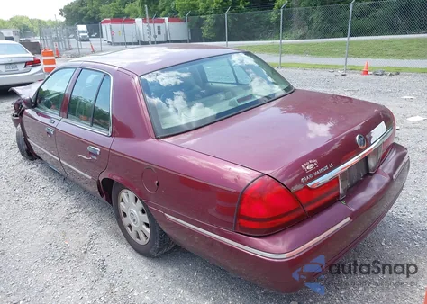 2004 Mercury Grand Marquis Ls from USA, damaged, VIN 2MHFM75W34X686807